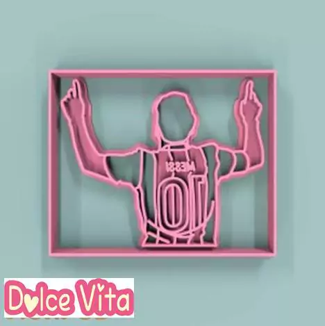 Cortante Cartel Messi al Cielo