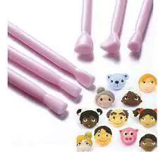 Set x 3 Estecas doble punta para modelar ojos