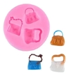 Molde de Silicona x 3 Carteras