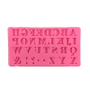 Molde de Silicona Abecedario - Letras Vintage