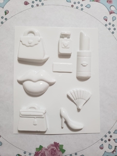 Molde Placa Set de Belleza