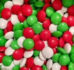 Lentejas de Chocolate Navideñas