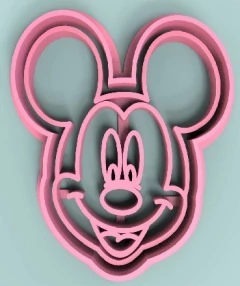 Cortante + Sello Mickey 5cm