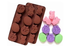 Molde De Silicona x 8 Bombones Pascua