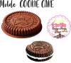 Tortera de Silicona Galletita Cookie Oreo