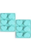 Molde De Silicona Corazón 7x7,5 cm