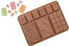 Molde Silicona 3 Tabletas Grandes + 6 Mini Tabletas