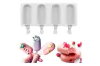 Molde Silicona x 4 cavidades Helado Ice Pops CHICO