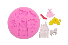 Molde de Silicona Castillo Princesa - comprar online
