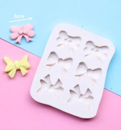 Molde De Silicona Moño x6 - comprar online