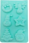 Molde De Silicona Figuras De Navidad