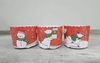 Molde Pan Dulce Muñeco de nieve/Conejo/Oso Navidad x 1/2 Kg
