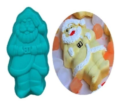 Molde De Silicona Papá Noel 18cm