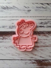 Cortante + sello Peppa Pig Cuerpo