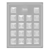 Molde Placa Acetato Piramides Parpen