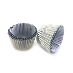 Pirotin Plateado Metalizado Numero 8 x25 Unidades