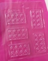 Molde Placa Acetato Chocolatín Pop It x 5.5cm x 8cm