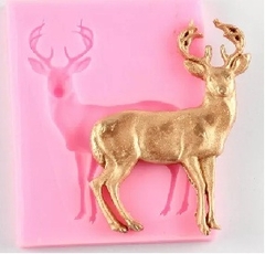 Molde De Silicona Reno De Navidad - comprar online