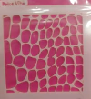 Stencil Piel Reptil