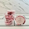 Lamina Metalizada Rosa/Gold Rose COMESTIBLE x 2 - laminas 10x10cm