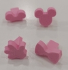Set x 4 Mini Sellos Mickey/Minnie