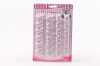 Set x 4 Reglas Cortante Fuego, Hielo, Mar, Pasto Guardas