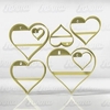 Set x7 Cortantes Corazon