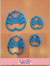Set x 4 hojas Tropicales