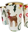 Vaso de Polipapel Navidad x10 Unidades