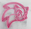 Cortante Cara de Sonic x 8 cm