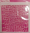 Stencil Reptil 13 cm x 13 cm