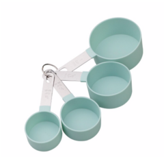 Set de Tazas medidoras Aqua x 4
