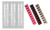 Molde Placa Toblerone 3 cavides