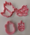 Set Cortante Oreo Mini Unicornio x 2