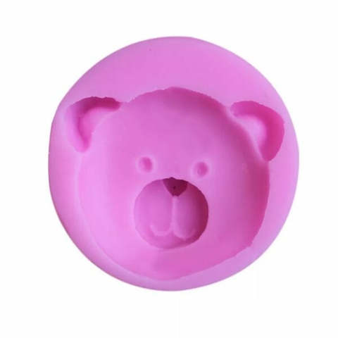 Molde Silicona Cara de Oso