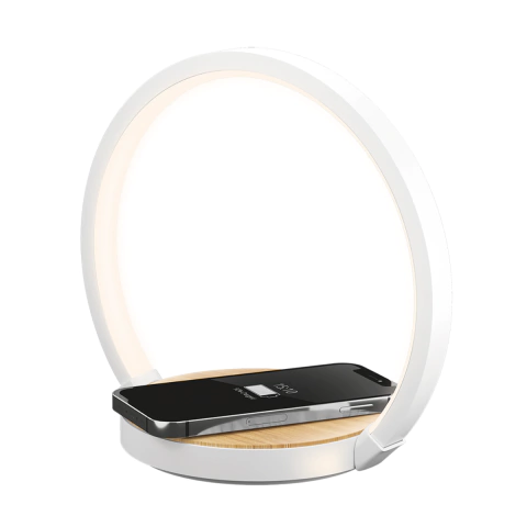 Lampara de Escritorio Velador MERCURIO Blanco Calido 5w