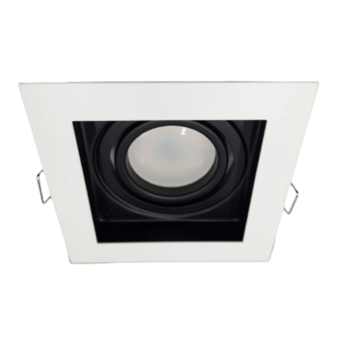Spot Embutir Cuadrado 100X100mm para Lampara Dicroica