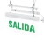 Cartel De Emergencia Autonomo Leyenda Salida 3.7v 1w 3h - comprar online