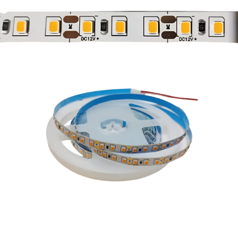 Tira Led 2835 120 Leds/m 18w 12v Rollo 5mts Naranja