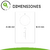 Aplique Pared Led Luz Indirecta Ip65 Eglo 12w 3 Tipos de Blanco 18 cm