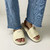 FLAT CROCHET OFF WHITE - comprar online