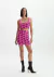 TOP LANÇA PERFUME CROPPED LOGOMANIA - PINK E PRETO - comprar online