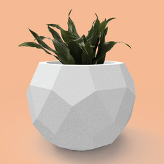 Molde para Maceta de Cemento modelo Circuloedro
