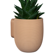 Maceta GRID colgante para pared con deposito de agua -