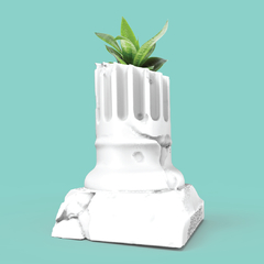 Maceta Columna Griega escultura plástica en internet