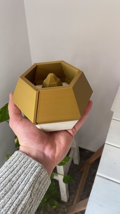 Molde para maceta de cemento modelo Paralelogramoedro - comprar online