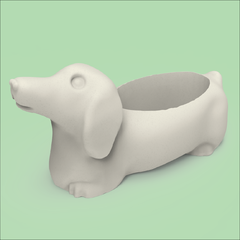 Molde para Maceta de Cemento modelo SALCHICHA