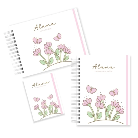 Kit Maternidade | Jardim de Borboletas - comprar online