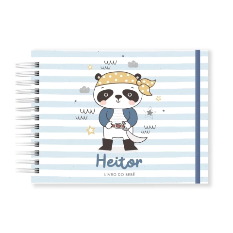 Livro do Bebê - Pandinha Pirata - comprar online