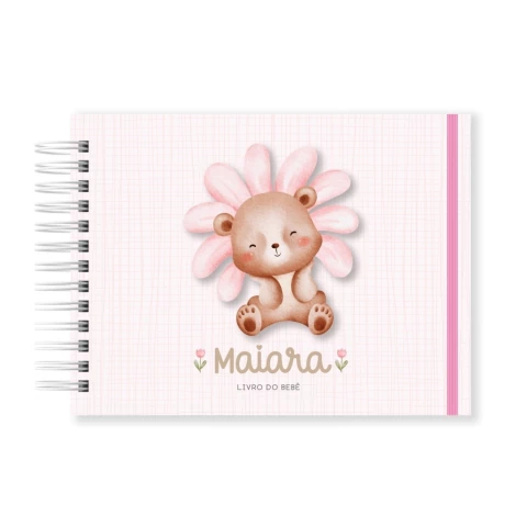 Livro do Bebê - Ursinha Flora - comprar online